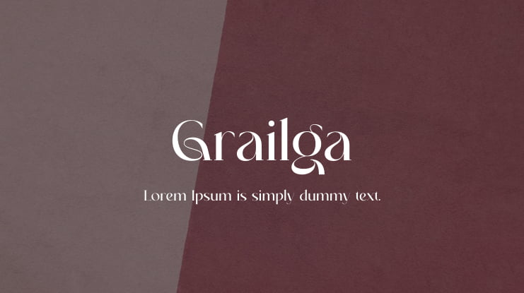 Grailga Font