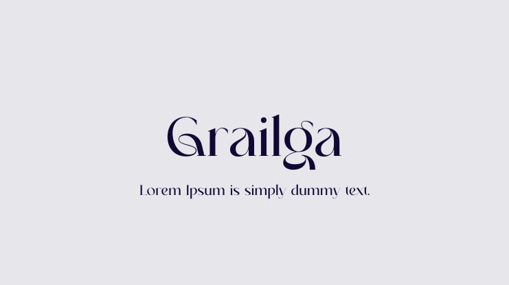 Grailga Font