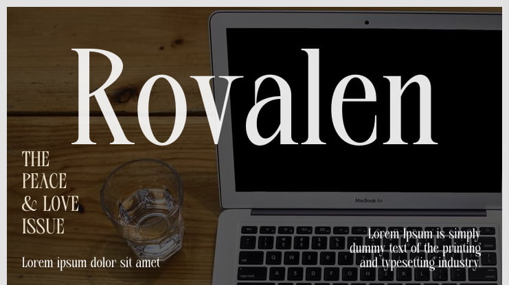 Rovalen Font