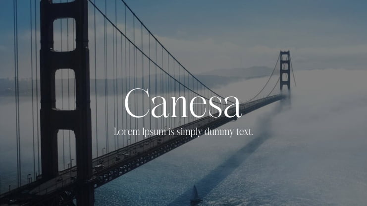 Canesa Font