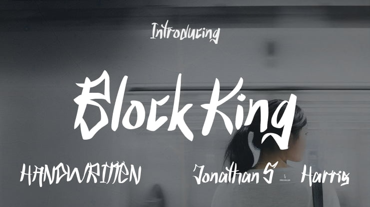 Block King Font