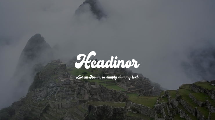 Headinor Font