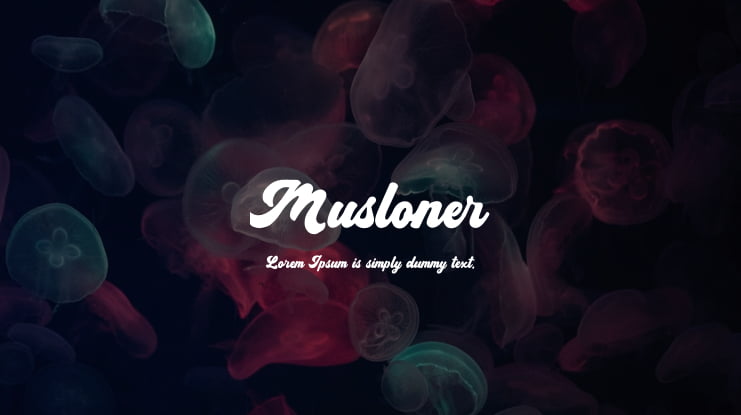 Musloner Font