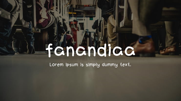 fanandiaa Font