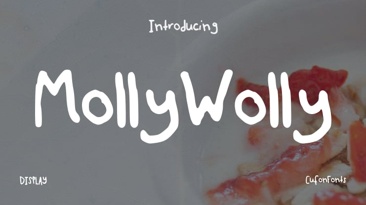 MollyWolly Font