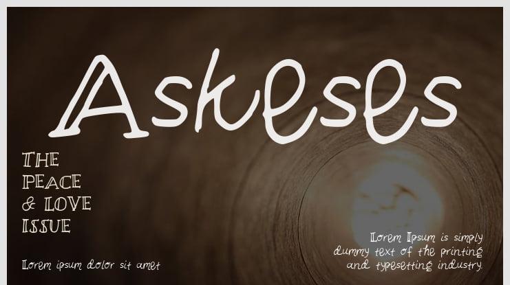 Askeses Font