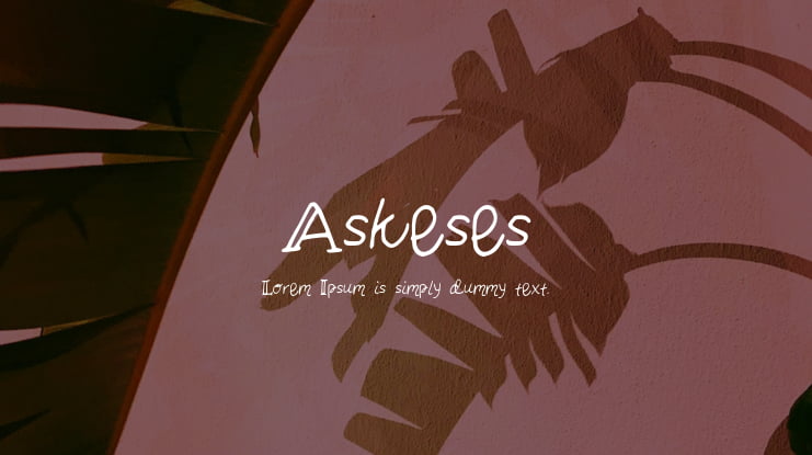 Askeses Font