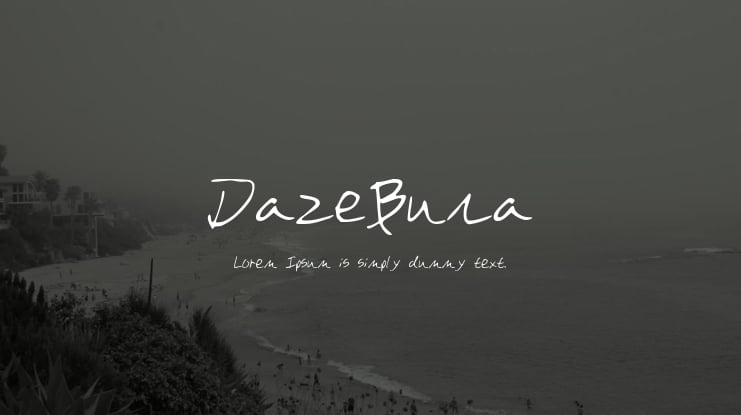 DazeBuna Font