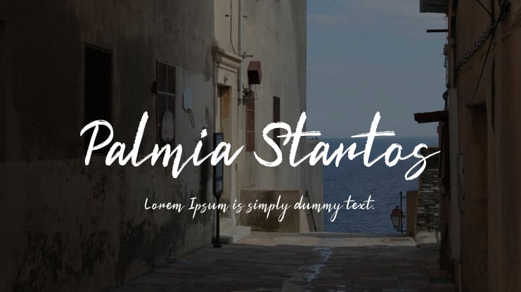 Palmia Startos Font