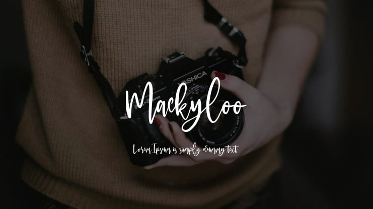 Mackyloo Font