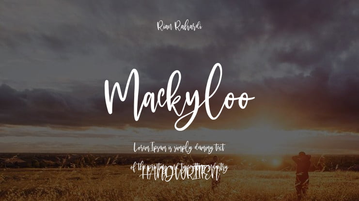 Mackyloo Font