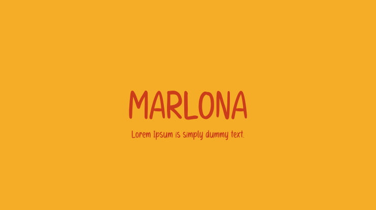 MARLONA Font