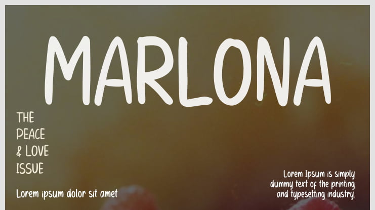 MARLONA Font