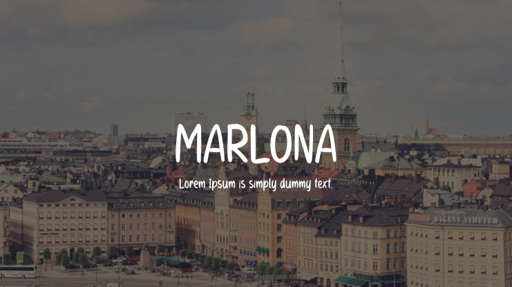 MARLONA Font