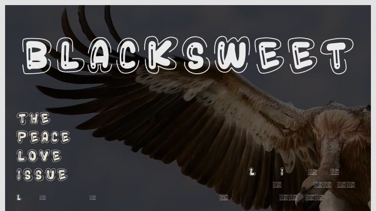 BLACKSWEET Font