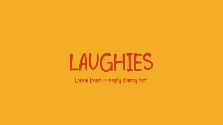 LAUGHIES Font