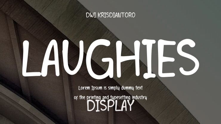 LAUGHIES Font