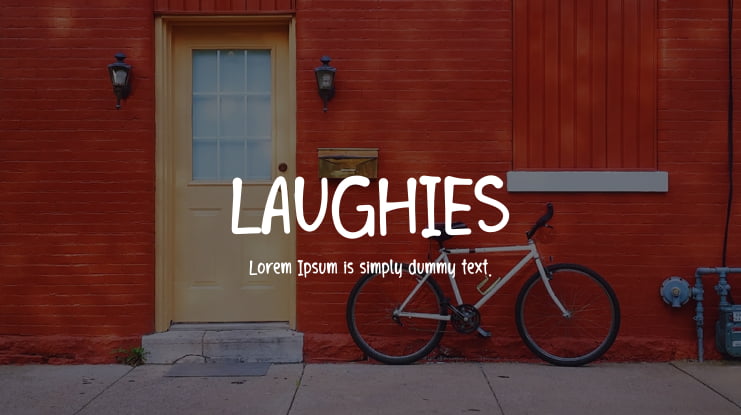 LAUGHIES Font