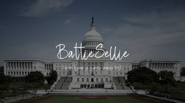 BattieSellie Font