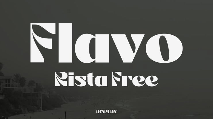 Flavo Rista Free Font