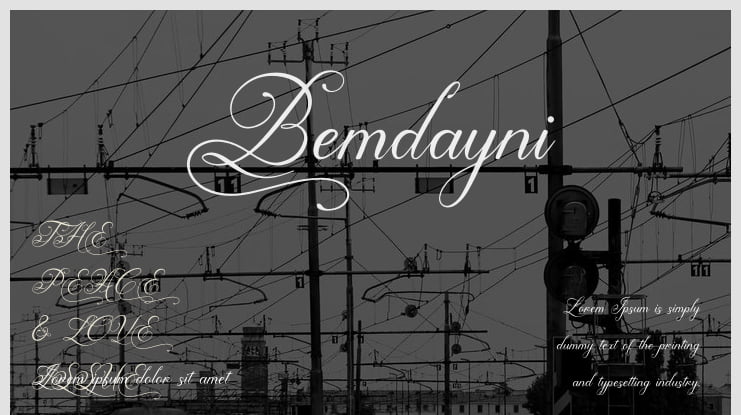 Bemdayni Font