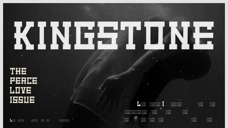 KINGSTONE Font