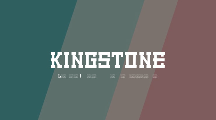 KINGSTONE Font