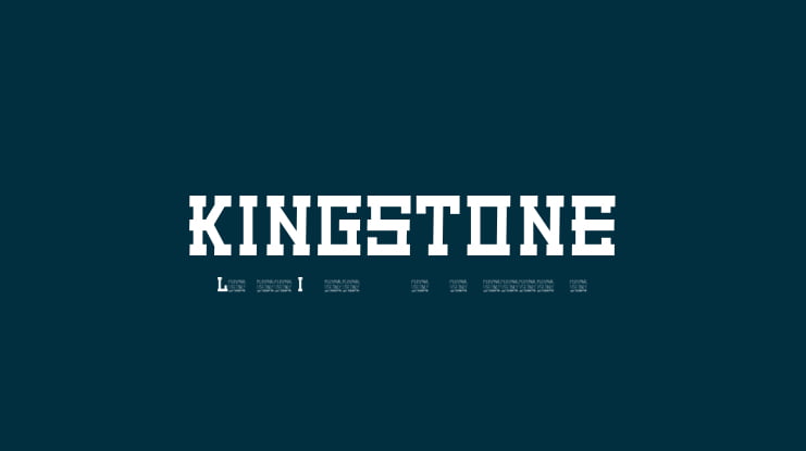 KINGSTONE Font