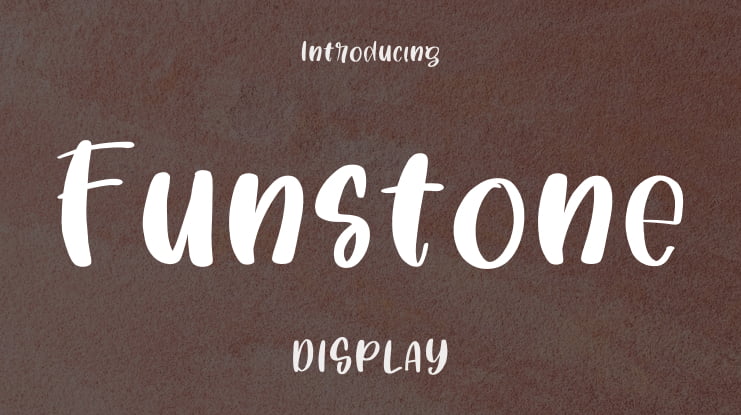 Funstone Font