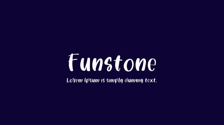 Funstone Font