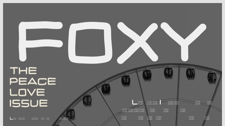 FOXY Font