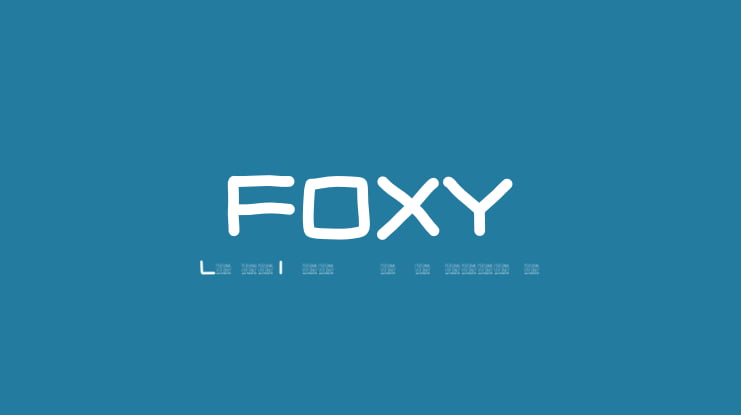 FOXY Font