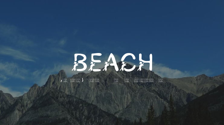 BEACH Font