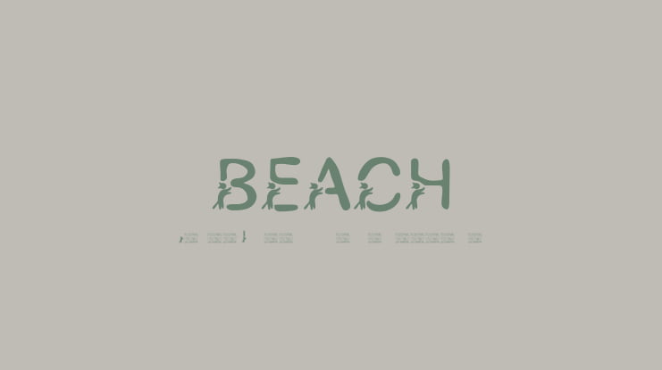 BEACH Font