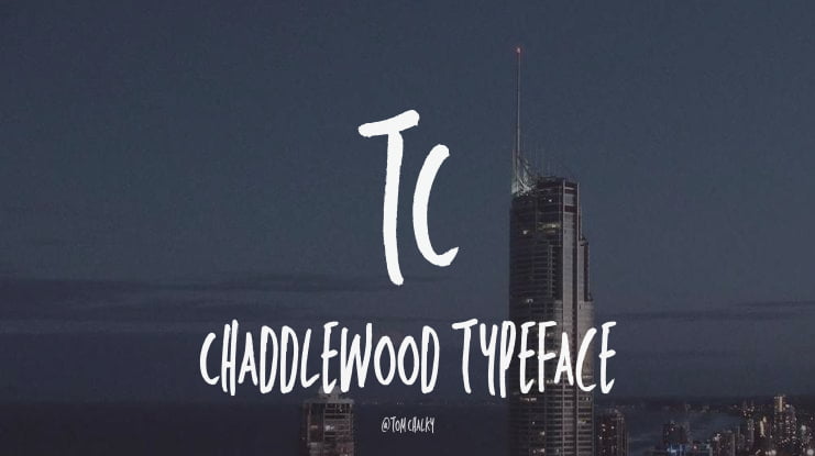 TC Chaddlewood Font