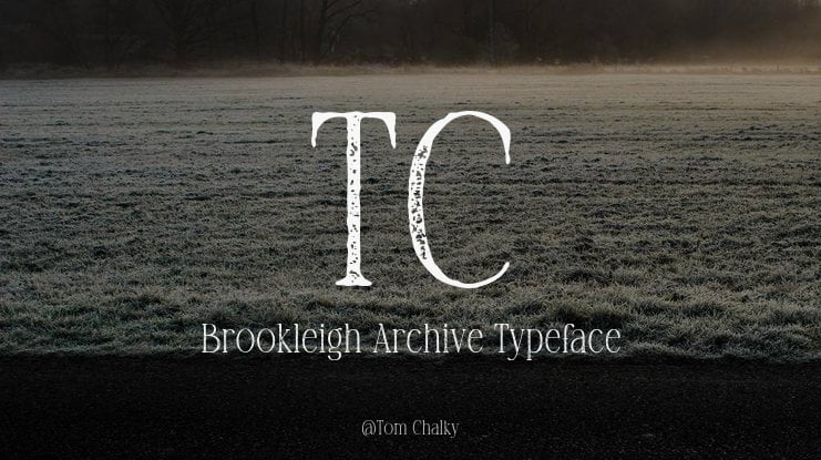 TC Brookleigh Archive Font