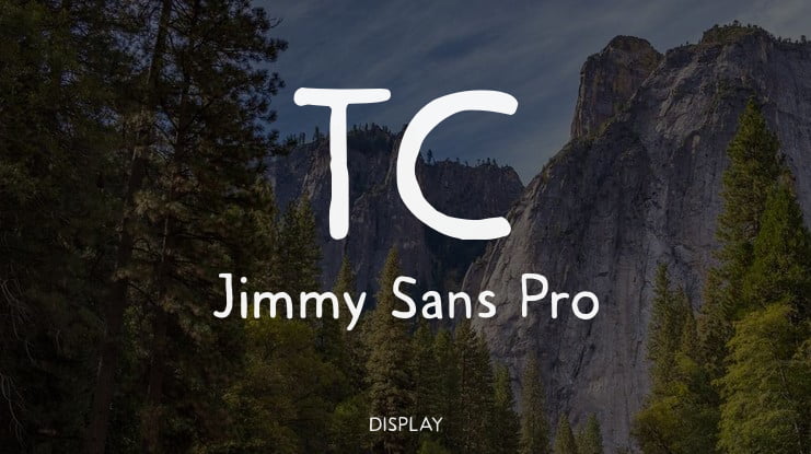 TC Jimmy Sans Pro Font