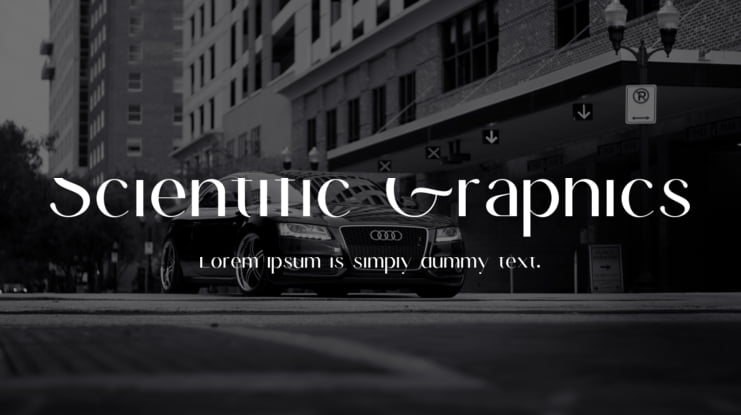 Scientific Graphics Font Family