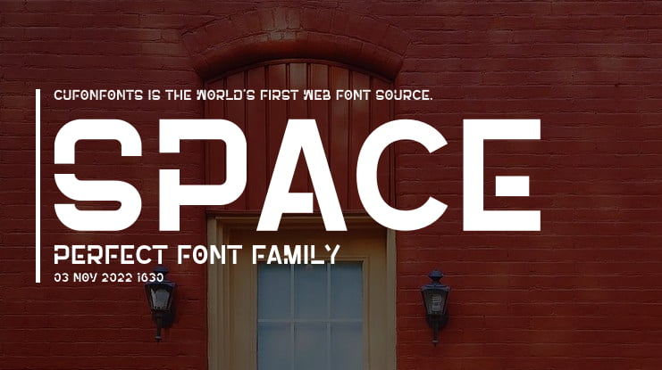 Space Perfect Font