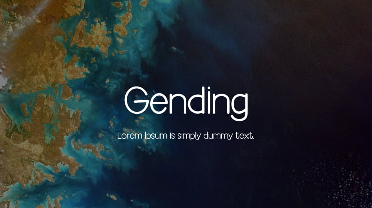 Gending Font