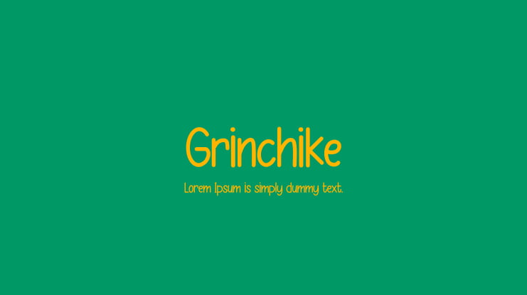 Grinchike Font