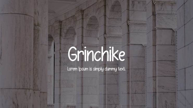 Grinchike Font