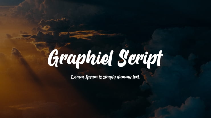 Graphiel Script Font