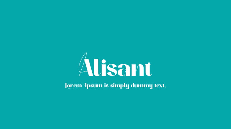 Alisant Font