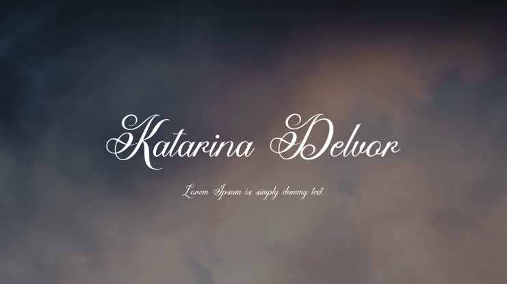 Katarina Delvor Font