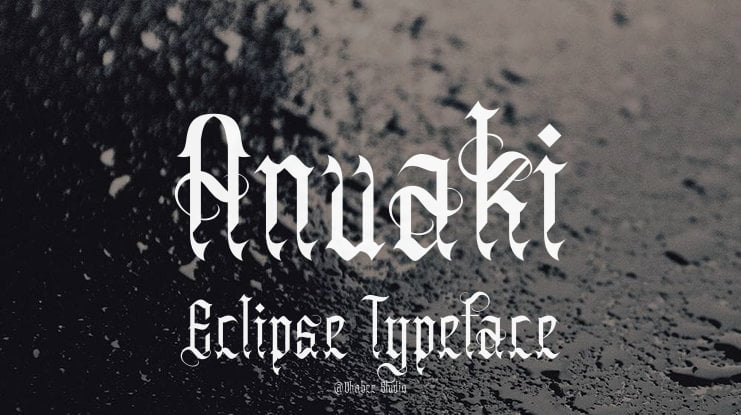 Anuaki Eclipse Font