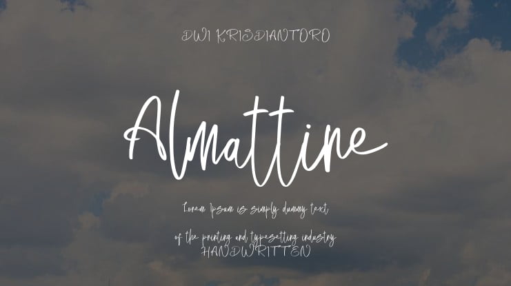 Almattine Font