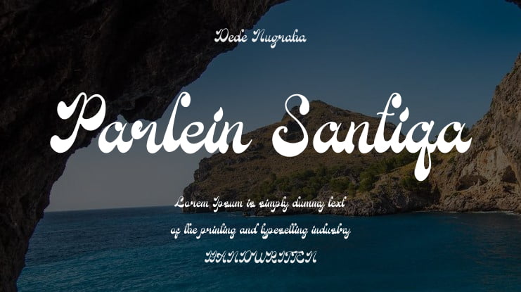 Parlein Santiqa Font