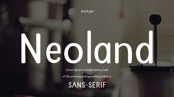 Neoland Font