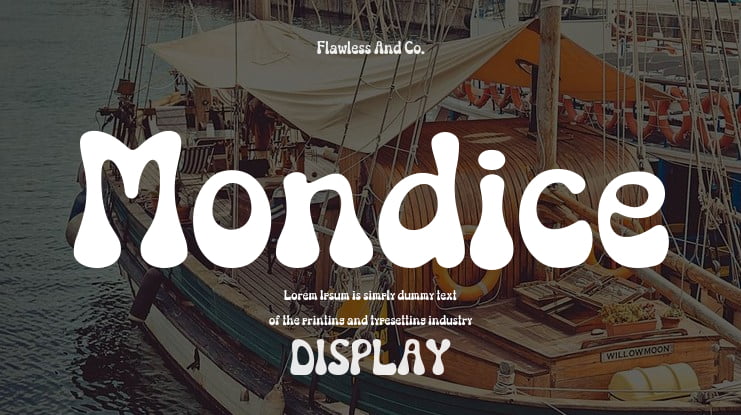 Mondice Font